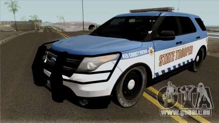 Ford Explorer 2016 Red County Police für GTA San Andreas