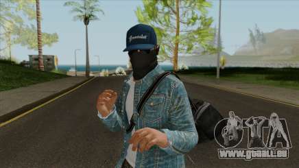 Marcus Holloway - Watch Dogs GTA Online Cosplay pour GTA San Andreas