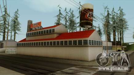 Montgomery A&W Root Beer Factory für GTA San Andreas