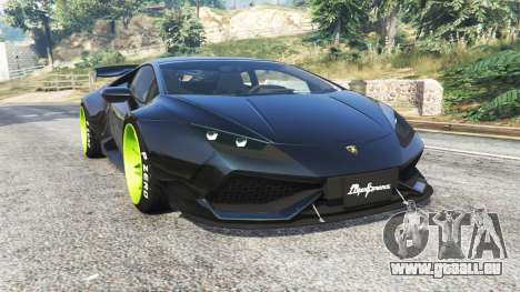 Lamborghini Huracan LibertyWalk v1.2 [replace]