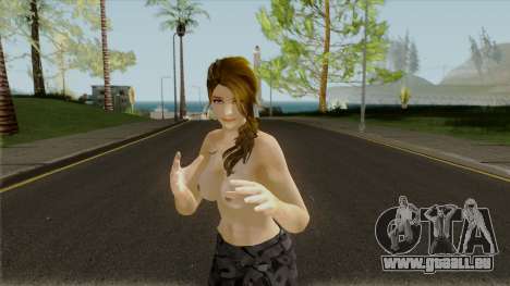 Hitomi Casual Topless für GTA San Andreas