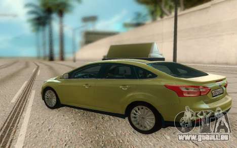 Ford Focus Taxi pour GTA San Andreas