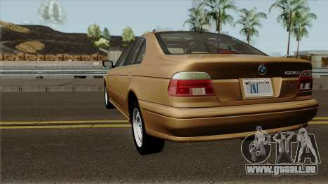 BMW 5-Series e39 525i 2001 (US-Spec) pour GTA San Andreas