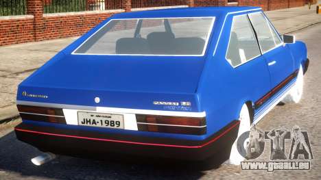 Volkswagen Passat Pointer GTS 1.8 1988 pour GTA 4