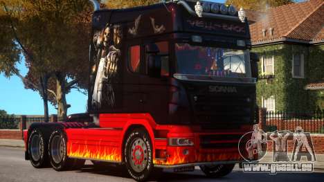Scania R580 Longline Custom PJ18 pour GTA 4