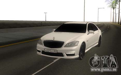 Mercedes-Benz S65 AMG W221 pour GTA San Andreas