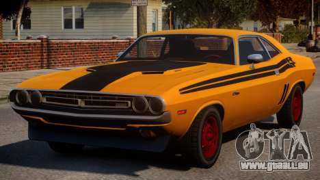 Dodge Challenger 1971 PJ1 pour GTA 4