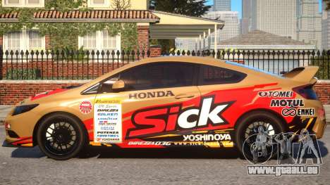 2013 Honda CivicSi PJ2 für GTA 4
