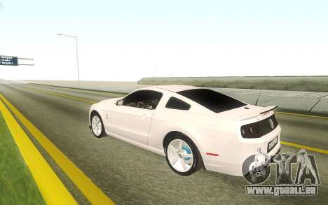 Ford Mustang Shelby GT500 Stock pour GTA San Andreas