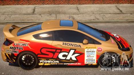 2013 Honda CivicSi PJ2 pour GTA 4
