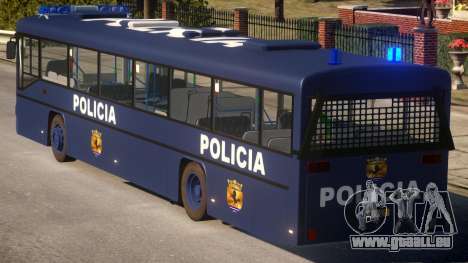N1 Europe Police Bus Mod MAN 202 pour GTA 4