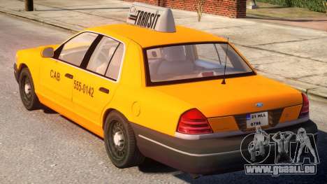 Ford Crown Victoria Taxi pour GTA 4