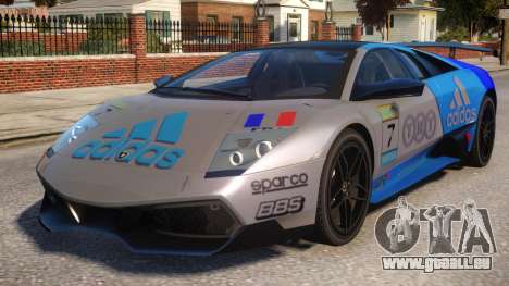 Lamborghini GT3 CUP Addidas Team pour GTA 4