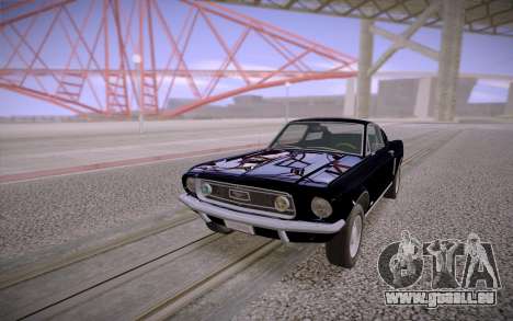 Ford Mustang GT Fastback 390 1968 pour GTA San Andreas