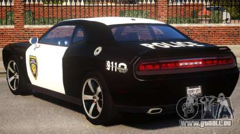 Dodge Challenger SRT8 Police für GTA 4