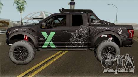 Ford F-150 Raptor Project Scorpio 2017 Paint pour GTA San Andreas