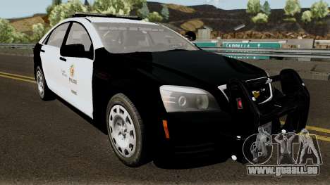 Chevrolet Caprice LAPD 2013 für GTA San Andreas