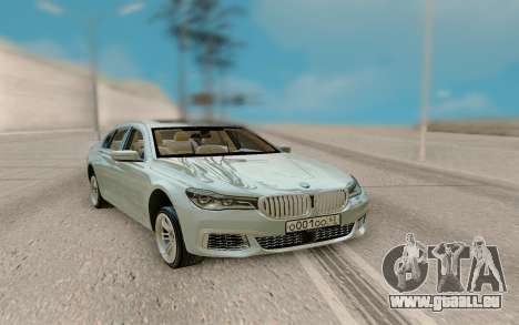 BMW 760LI M V12 pour GTA San Andreas