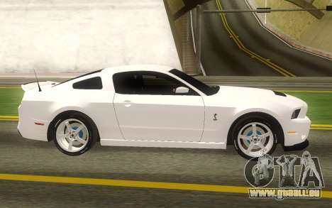 Ford Mustang Shelby GT500 Stock pour GTA San Andreas