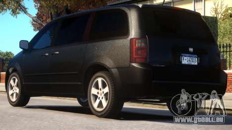 Dodge Caravan 2008 U.S Marshals für GTA 4