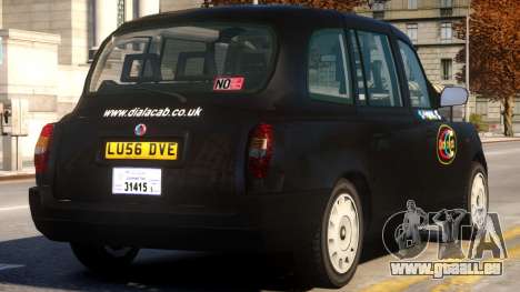 London Taxi Cab pour GTA 4