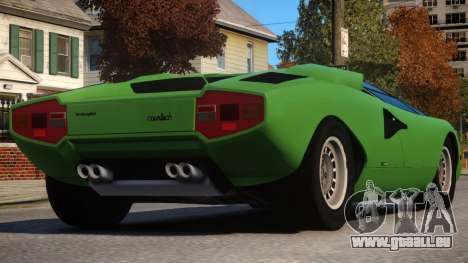 1974 Lamborghini Countach pour GTA 4