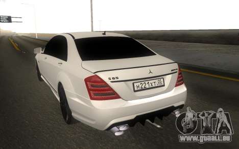 Mercedes-Benz S65 AMG W221 pour GTA San Andreas