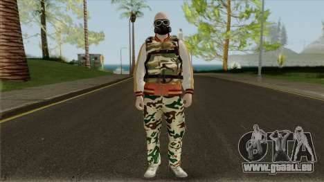 Skin Random 72 (Outfit Military) pour GTA San Andreas