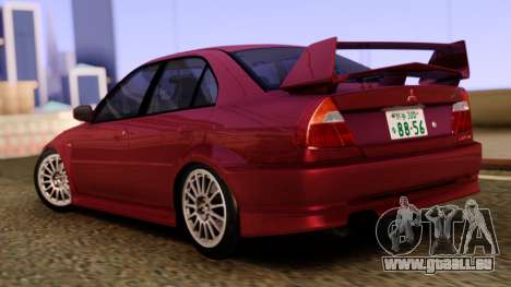 Mitsubishi Lancer Evolution VI für GTA San Andreas