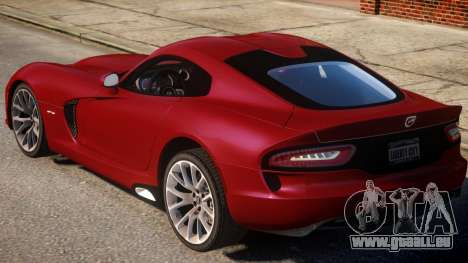 2013 SRT Viper GTS Coupe pour GTA 4