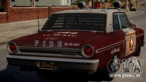 Ford Fairlane 1964 Fire für GTA 4