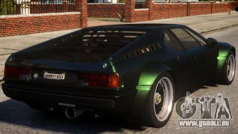 BMW M1 pour GTA 4