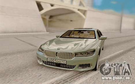 BMW 760LI M V12 pour GTA San Andreas