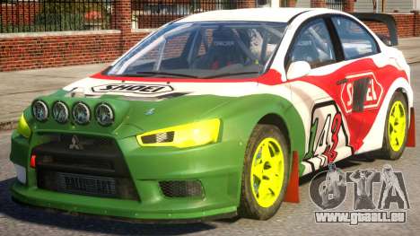 Mitsubishi Lancer EVOX PJ4 für GTA 4