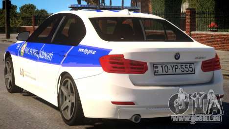 BMW M5 2015 Baku Police für GTA 4