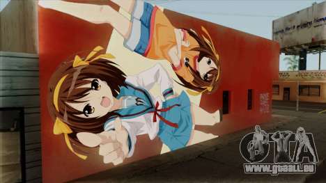 Haruhi Wall 3 pour GTA San Andreas