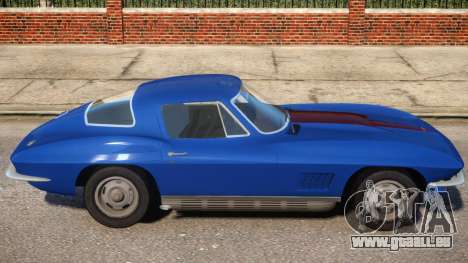 1967 Chevrolet Corvette Stingray V1.2 pour GTA 4