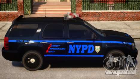 NYPD Police Tahoe [ELS] pour GTA 4
