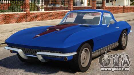 1967 Chevrolet Corvette Stingray V1.2 pour GTA 4