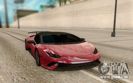 Lamborghini Huracan Perfomante Spyder für GTA San Andreas