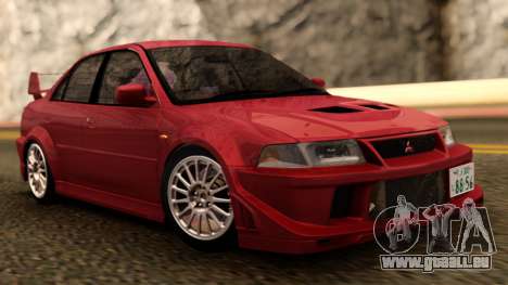 Mitsubishi Lancer Evolution VI für GTA San Andreas