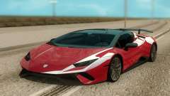 Lamborghini Huracan Perfomante Spyder pour GTA San Andreas