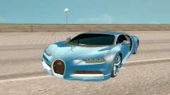 Bugatti Chiron Rus Plate für GTA San Andreas