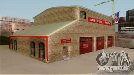 New Fire House in SF für GTA San Andreas