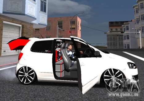 Volkswagen Fox 2P 2012 Com Som für GTA San Andreas