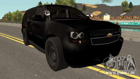 Chevrolet Tahoe SUV (Police Livery) Low-poly pour GTA San Andreas