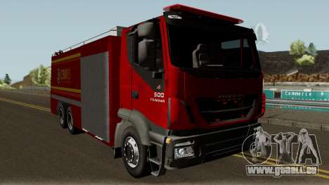 Iveco Trakker Firetruck pour GTA San Andreas