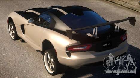 Dodge Viper 2013 PJ4 pour GTA 4