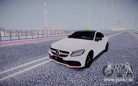 Mercedes-Benz C63 pour GTA San Andreas