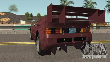 Vapid GB200 GTA V IVF pour GTA San Andreas